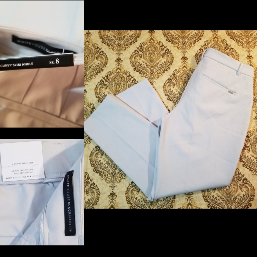 NWT White House Black Market Slim Ankle Pa…